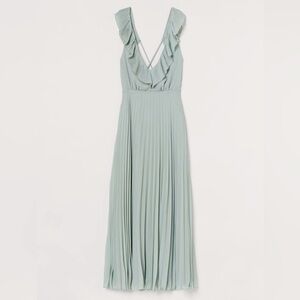 PLEATED CHIFFON DRESS - S2510